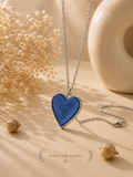 Pendentif Cœur Céleste – Édition Artisanale