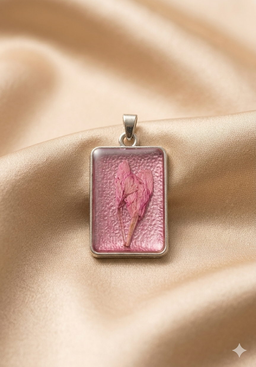 Pink rectangle - Chroma Botanicals Collection